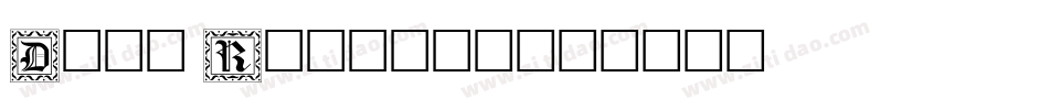 Drop Regular字体转换